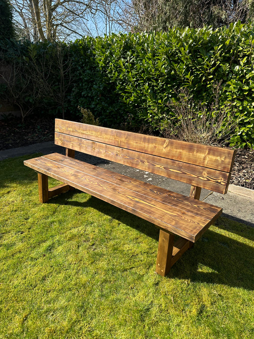 Farmhouse Bench  UK Garden Outdoor Living